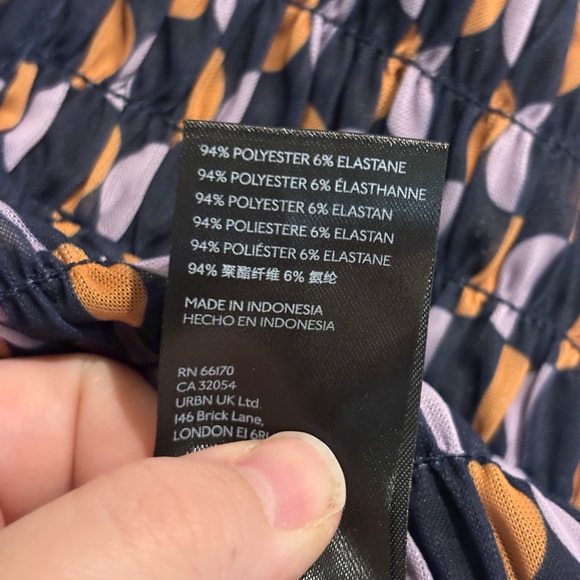 Anthropologie Mesh V Neck Tank Top Size Small - Picture 5 of 5